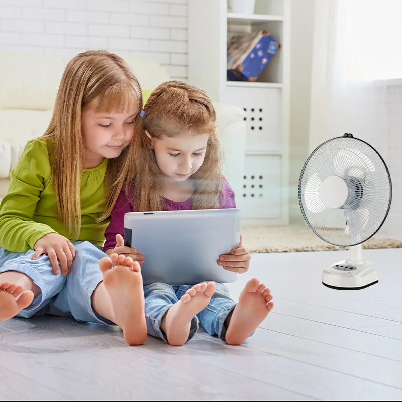 Changrong Bestselling Rechargeable Table Fan 12 Inch Power Bank Mechanical OEM Service Zhejiang Usb Portable Fan Table .fan 22