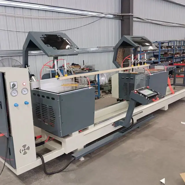 Modern Latest Custom-Made Integrated Cnc Controlled Cutting Saw For Aluminum Door Fabrication