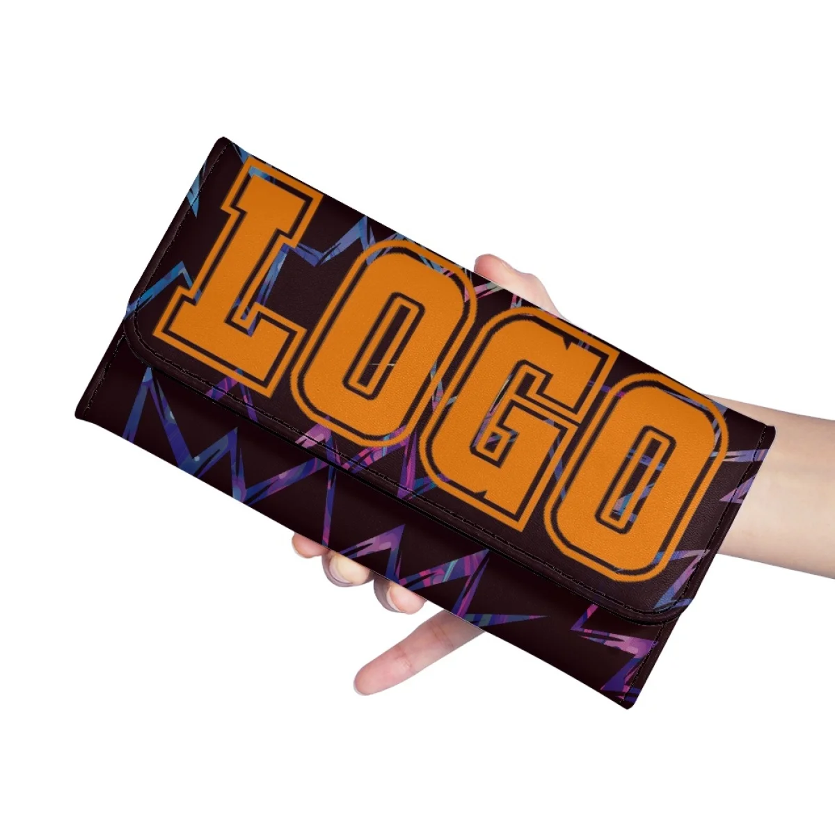 Custom Experience Practical Elegance with Long Printed Bifold Wallets - A Perfect Accessory for Every Occasion