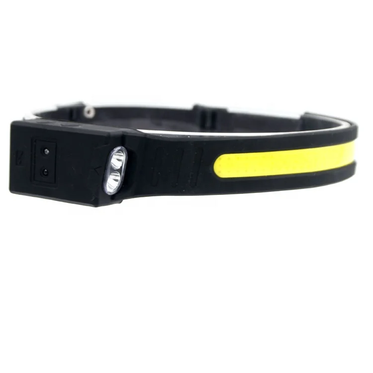 500 lumens High power 230 Wide Beam Motion Sensor LED Head Lamp Hiking head torch silicone outdoor camping running led headlamp