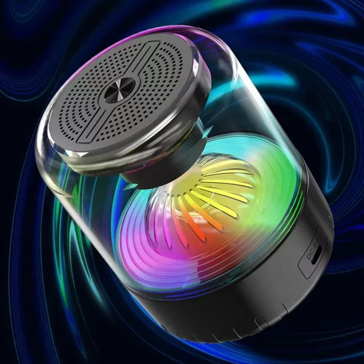 Trending products new arrivals Colorful MINI Waterproof Speaker wireless Subwoofer LED Bluetooth Speaker