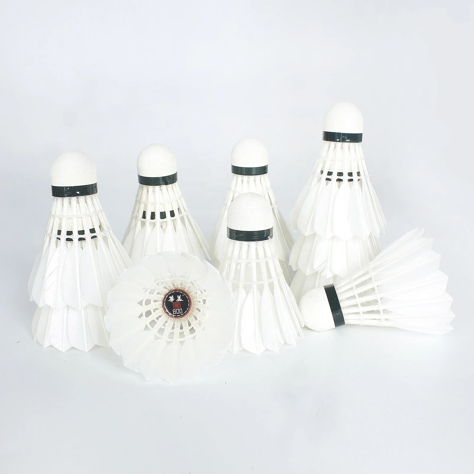 Huamei Brand Class A Ci gu Duck Feather Badminton Shuttle cock With High Speed For Professional Competition