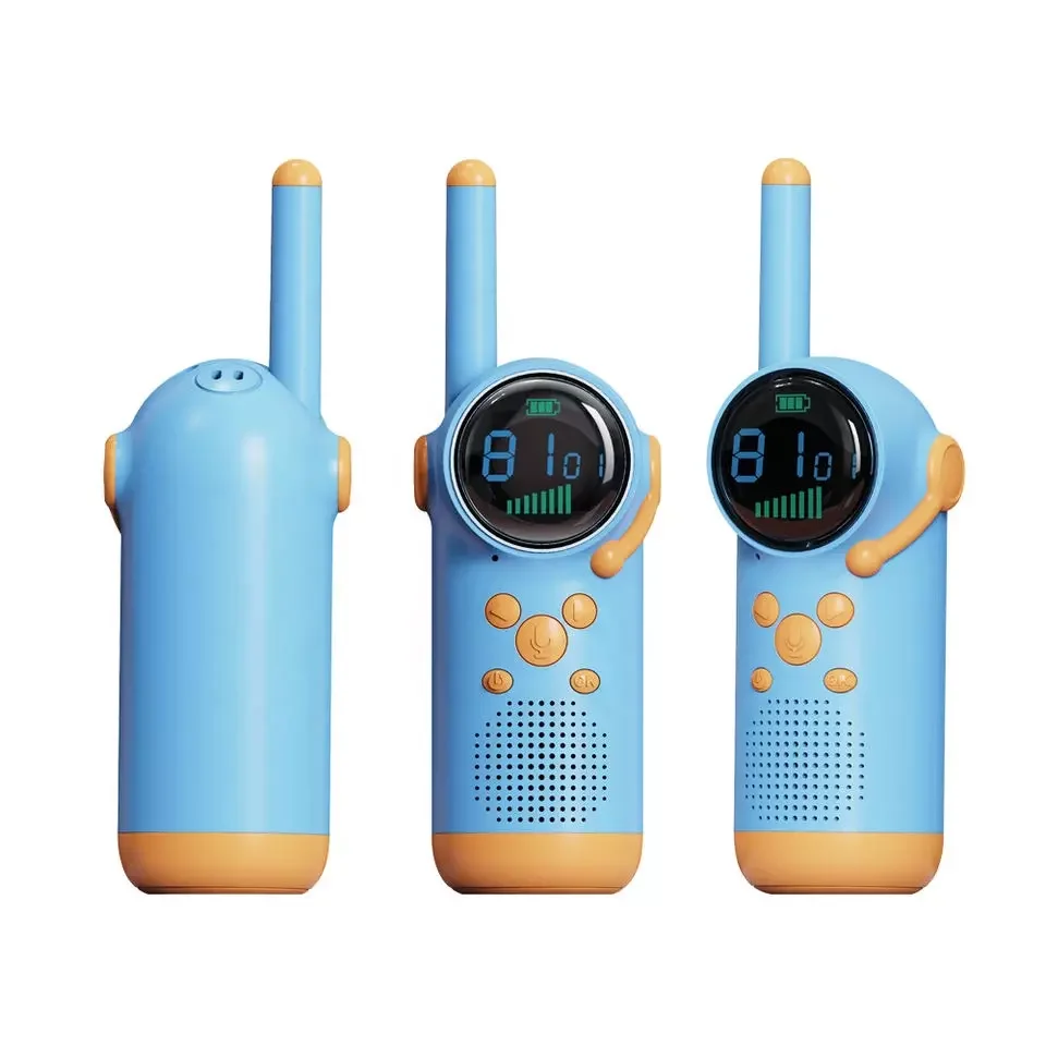 High Quality Two Way Radio 22 Channel 3 Km Long Range walkie-talkie for children rechargeable kids walkie talkie