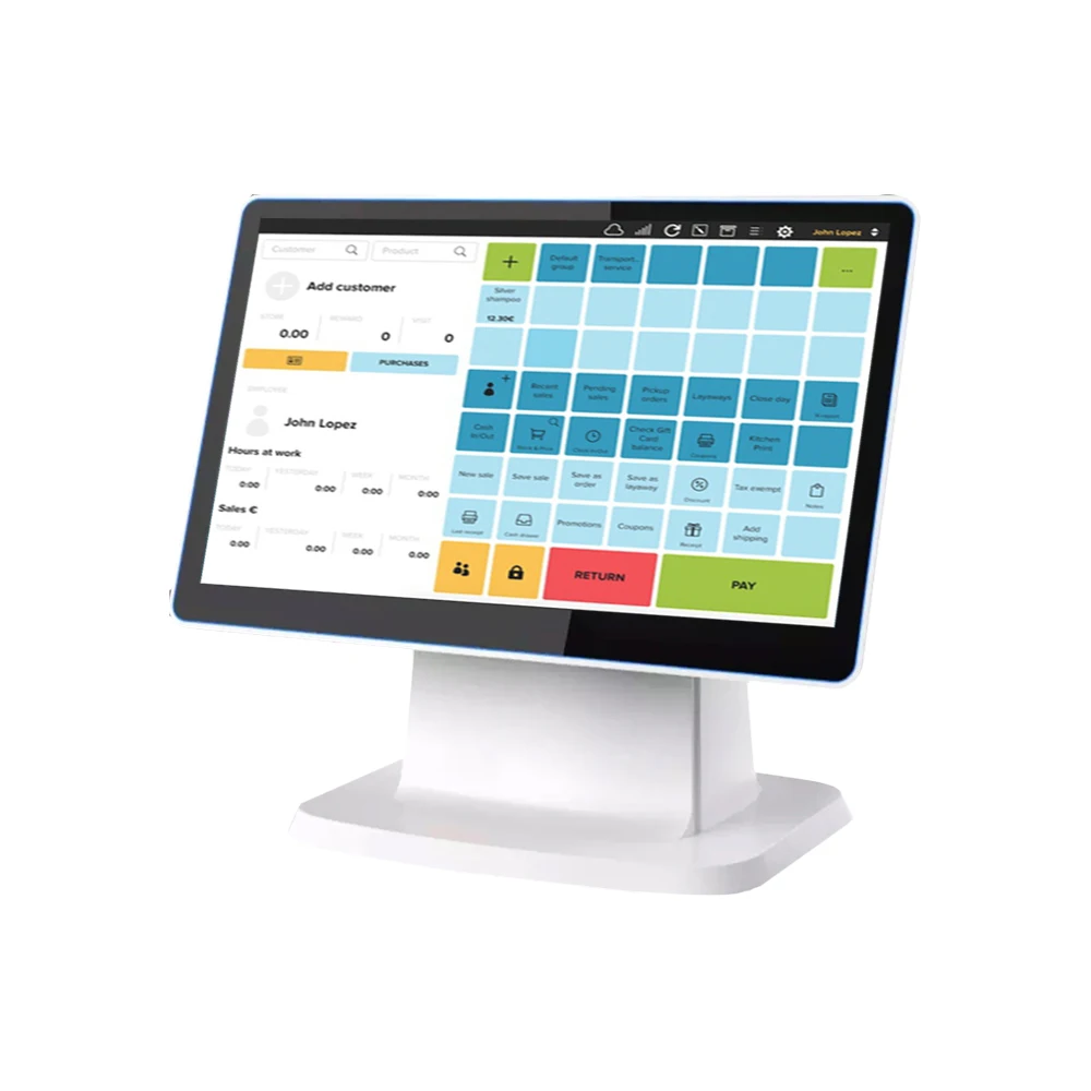 electronic billing machine pos tablet restaurant system management restaurant all in one pos system