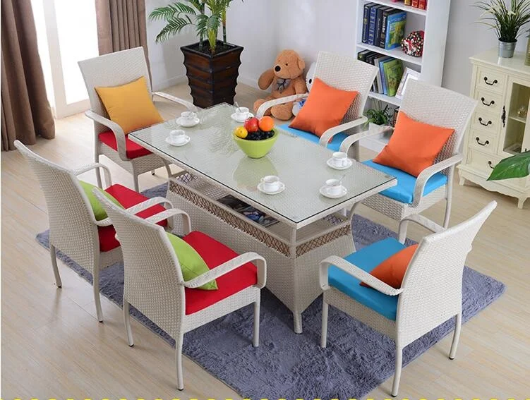 Garden Rattan Chair five-piece set, high-grade outdoor dining table and dining chair oval Z562