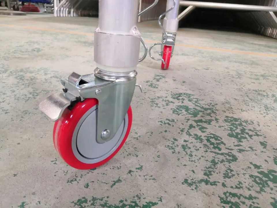 Factory Directly Supply Various Sizes Mobile Scaffold Castor Scaffolding Wheel