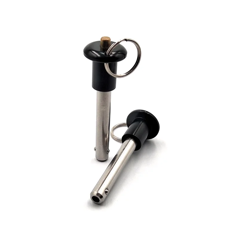 Quality Assurance Stainless Steel Self Locking Hood Pins Quick Release Weight Line Array Ball Lock Manufacturing Punch Pin