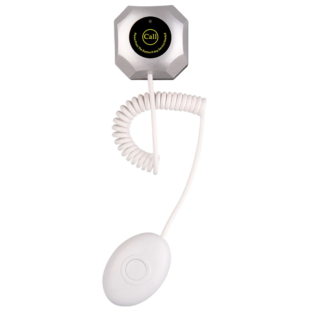 Wireless hospital nurse call botton with handle cord