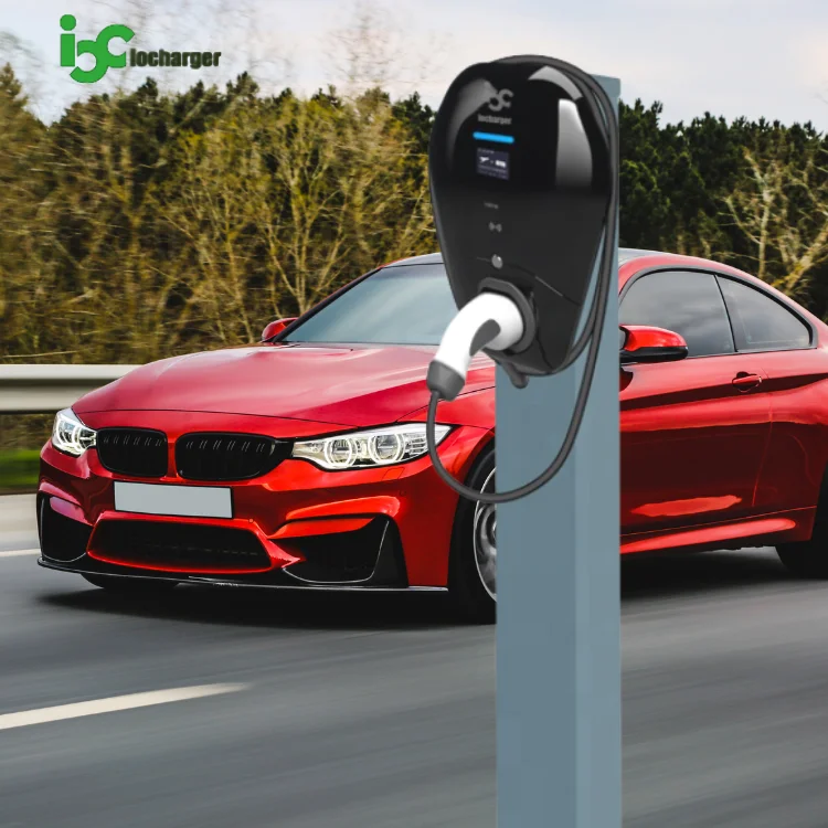 outdoor paid ev charger station 22kw ocpp ev charger wall mounted with rfid and 4g