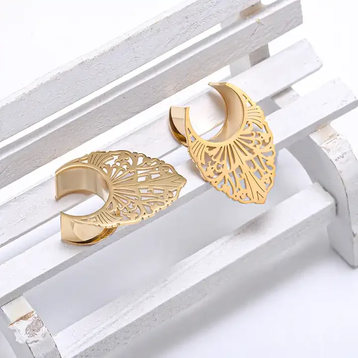 Screw Ear Gauges Flesh Tunnels Plug Punk Acrylic Ear Taper Expander Gauges Kit Ear Expander Earring