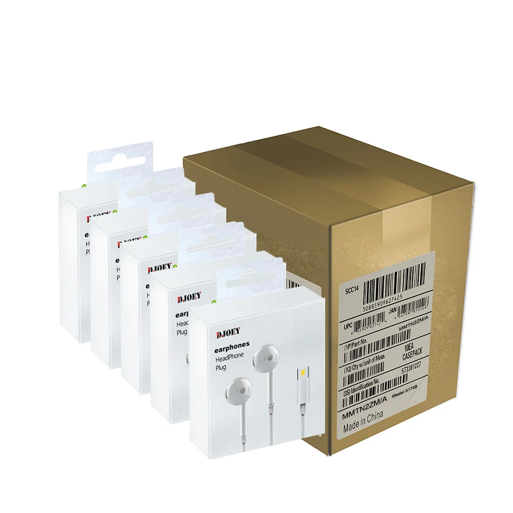 Wired earphone for Apple Wired Earphones for iPhone Headphones Lighting for Apple  iPhone 14