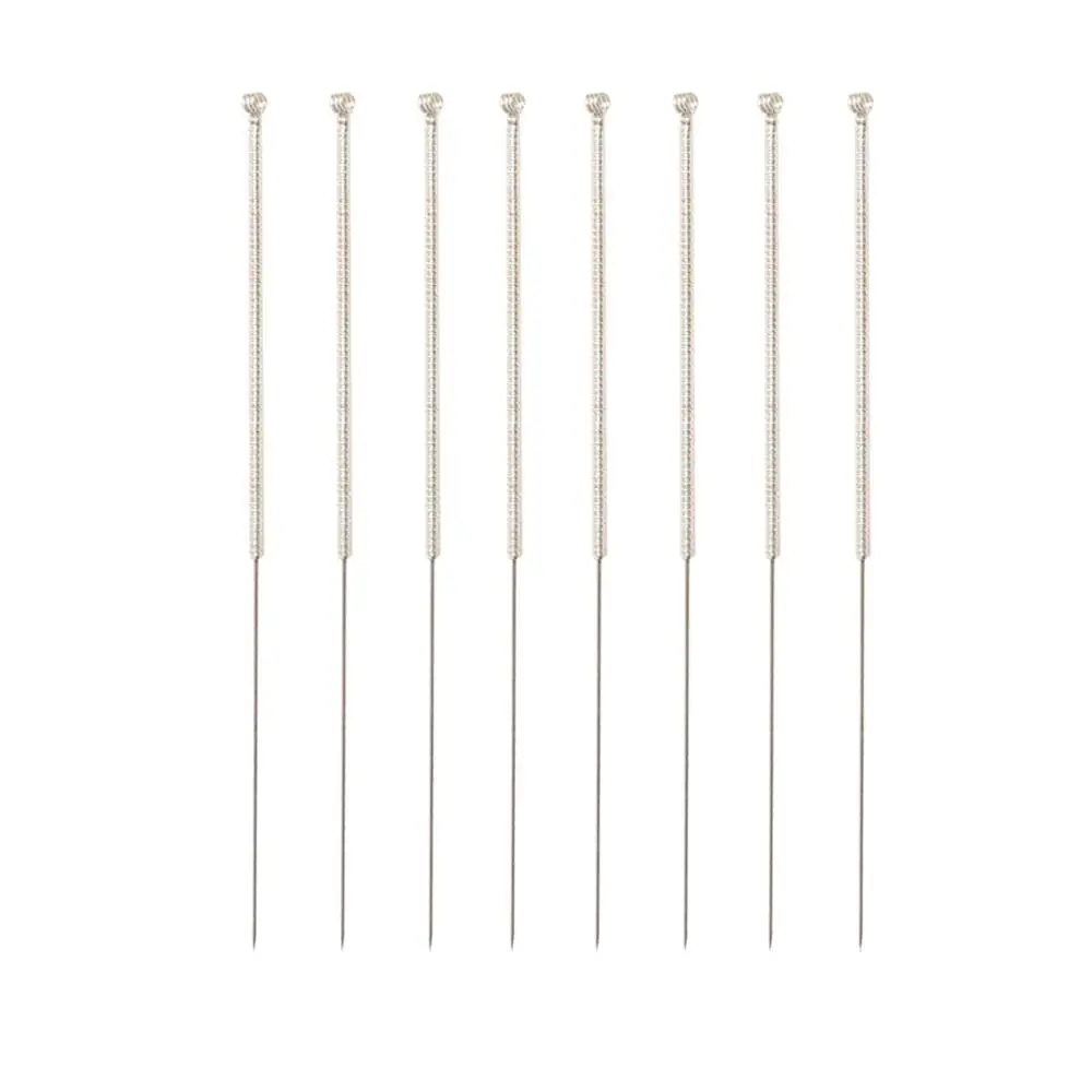 High Quality Silver Handle Sterile Acupuncture Needles