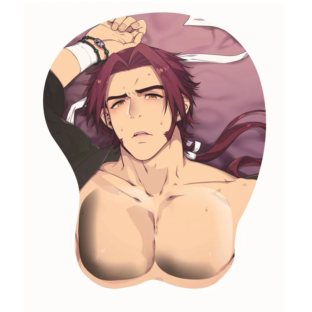 anime boob mouse pad, custom 3d mouse pad for adults