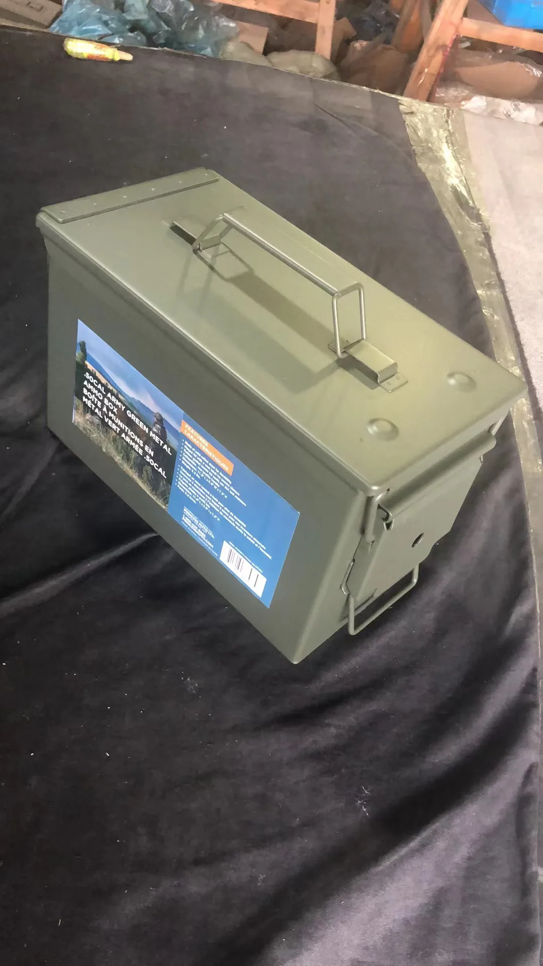 M19A1 30 кал металлические герметичные ящики для инструментов пуль боеприпасов