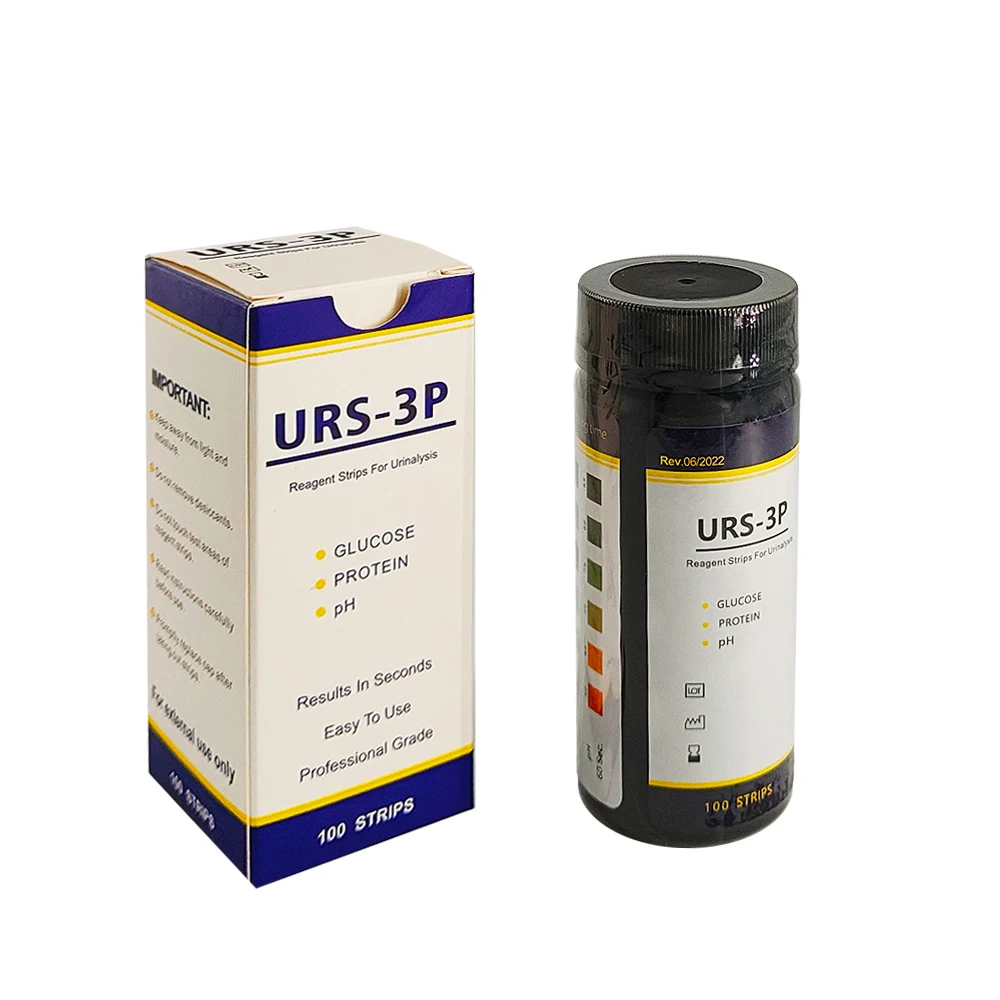Лучшая цена, URS-3P тест-полоски для анализа мочи