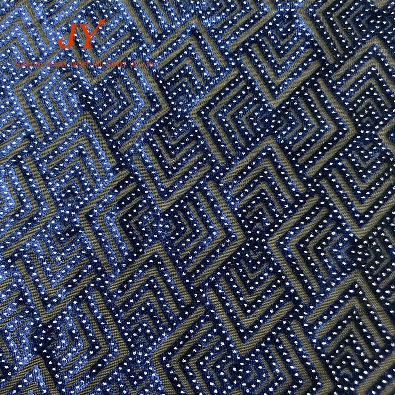 
A0563 New Design Soft Velvet Dress Fabric Burnout Silk Velvet Fabric 