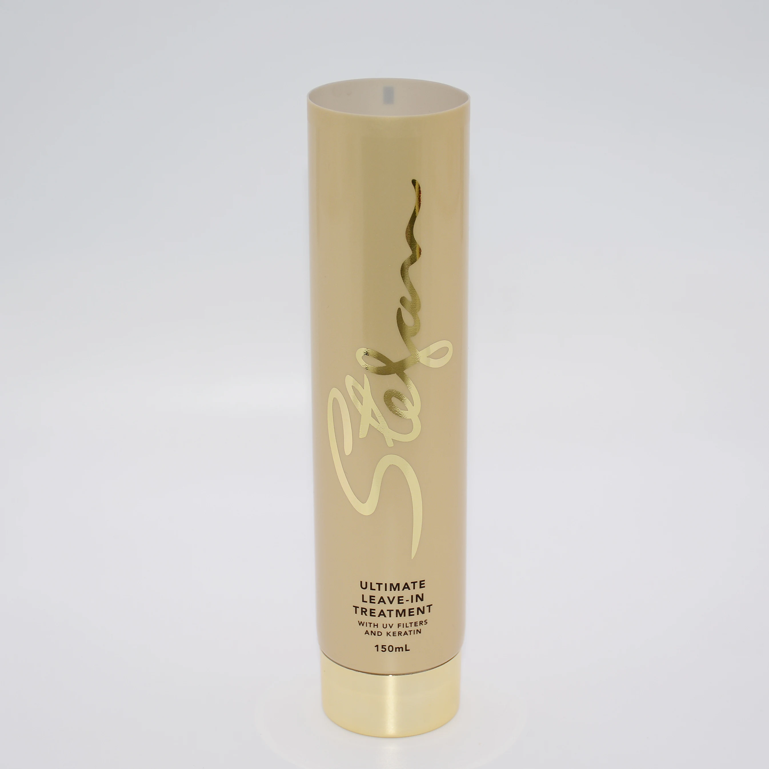 Empty Eco friendly 150ml hair scalp tube hair treatment cosmetic packaging tubes in diameter 45mm with screw cap