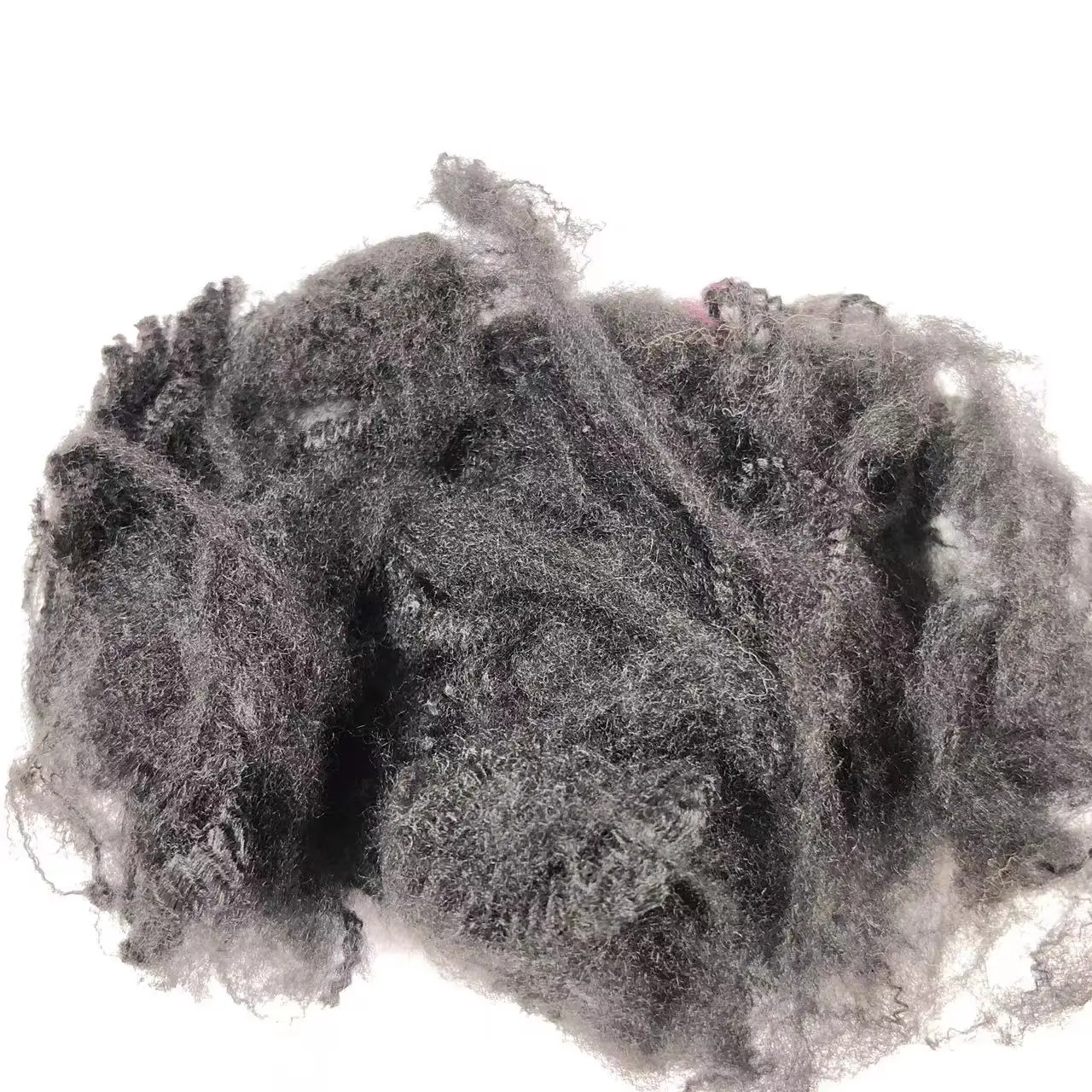 1.2D X 38mm 100% Polyester fibra de poliester A-A grade Raw White Staple Fiber