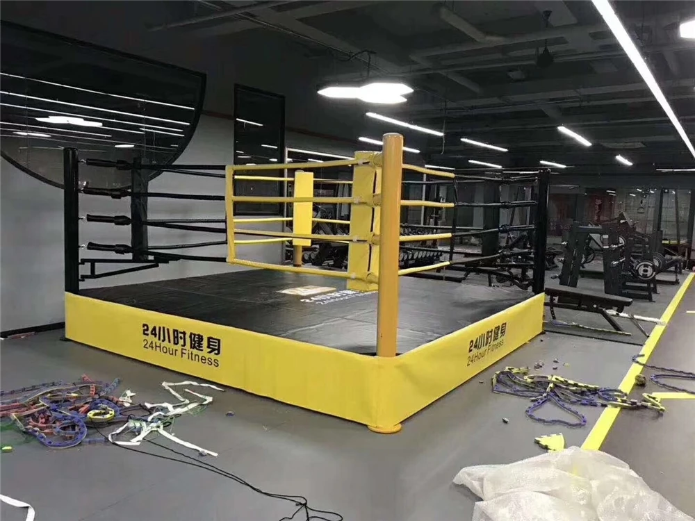 MMA кольцевые накладки на угловые Лидер продаж приподнятый тип mma 5 канатов боксерский ринг аксессуары для боевых искусств