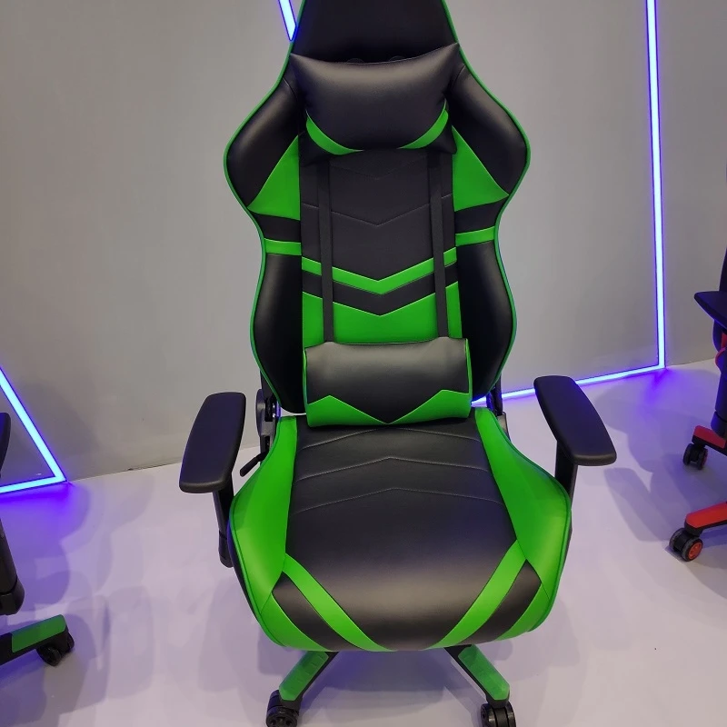 Synthetic Leather Swivel Recliner Office Game E-sport Computer Racing Gaming Chair