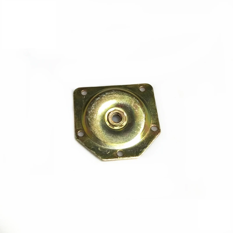 Leg Mounting Plates, Furniture Leg Attachment Plates T-Plate Sofa Legs with Hanger Bolts for Furniture Sofas