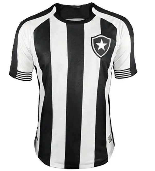 2021 2022 Botafogo Soccer Jersey Home Black White 14 CHAYENE 4 HONDA 11 DIEGO 25 WARLEY 20 BORGES 33 CASTRO 9 MOURA 5 LUIS