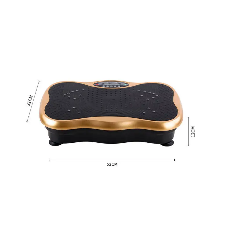 Home use vibration plate  with bluetooth vibrating platform vibration plate compactor rubber buffer
