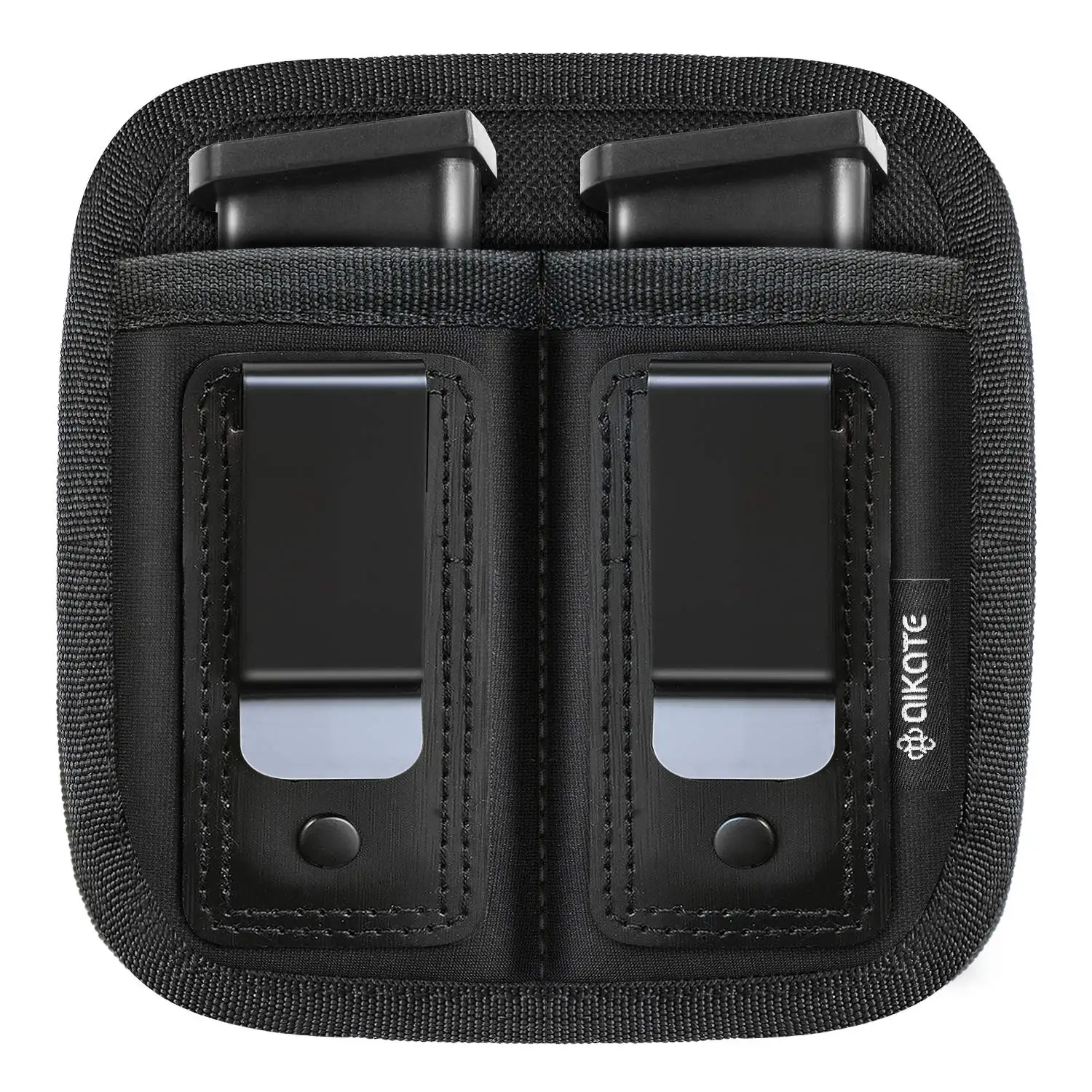 Double Magazine Clip Universal Neoprene Concealed Carry Knives OC Pepper Spray Flashlights Mags Clip Cover Sleeves Pouch Bag