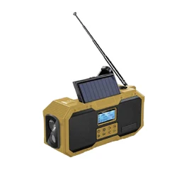 Good quality home Radios Speakers Auto DAB+ AM Fm Digital Radio With Solar Light For Camping