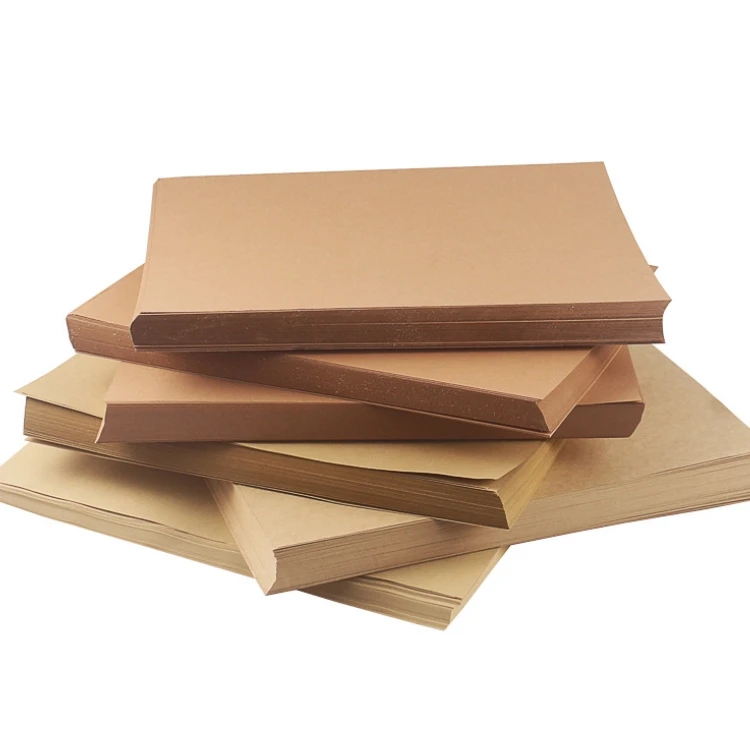 
China Wholesale Custom Recycled Craft Paper Kraft Vintage Brown Wrapping Paper Gift Wrapping 