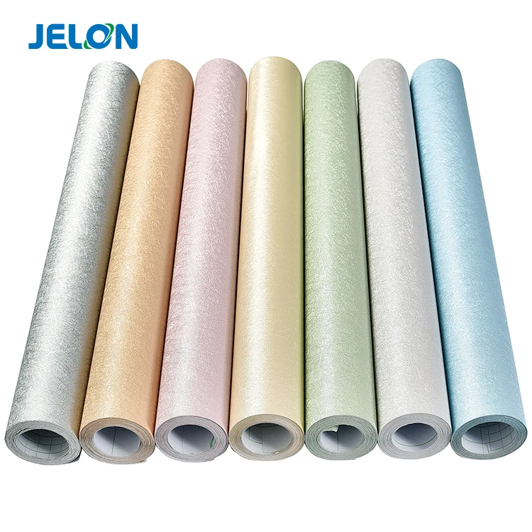 Kitchen Wallpaper Wood Silk Grain Waterproof Home Decoration 3D Wallpaper Self Adhesive Peel And Stick Wallpaper