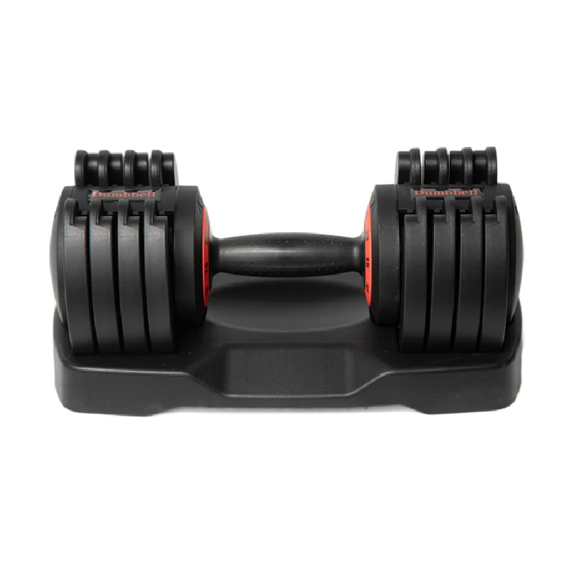 Twist Lock 25lb Dumbbell Set ABS Cover Quick And Easy Adjustable Dumbbell Weight Range 11kg Fitness Home Gym Dumbbell