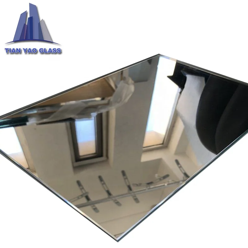 wholesale frameless silver  mirror with cheapest price for bathroom