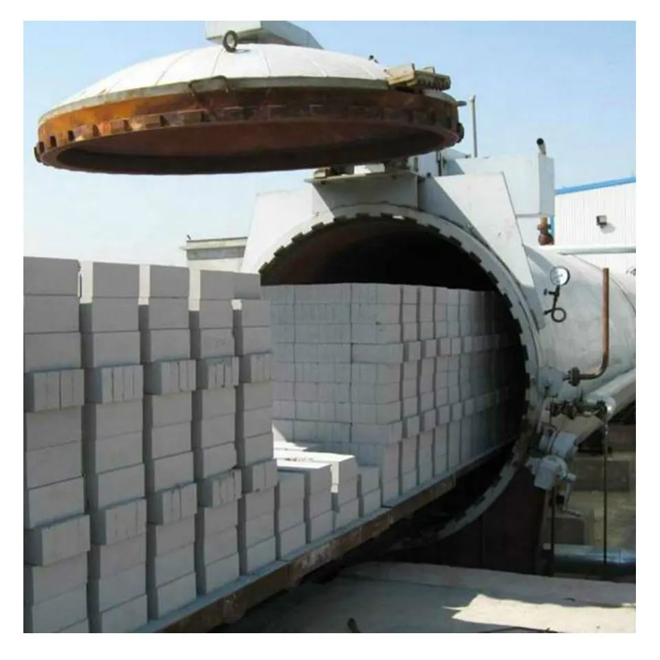 Precast Sand Aac Blocks Plant Manufacturer Factory Wall Panel Making Machine Aac Block Production Line In Uzbekistan