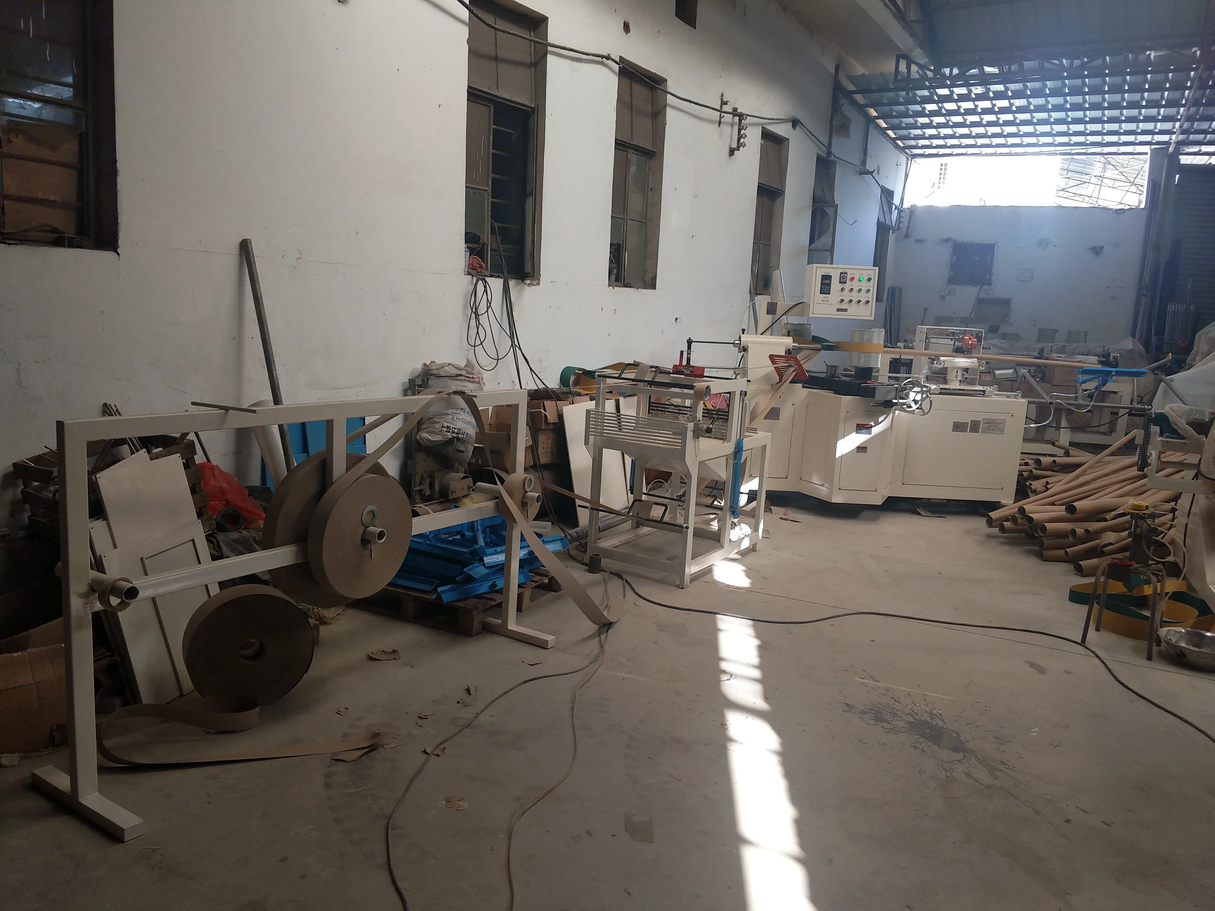 
China manufacturer automatic paper roll core tube making winding machine 