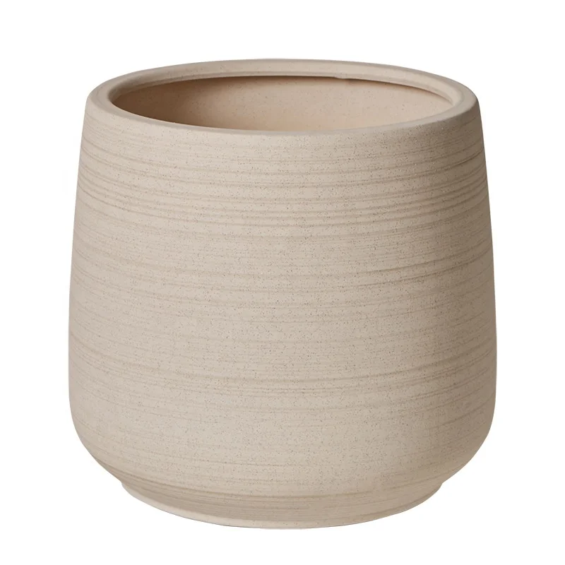 New arrival rustic vintage style terracotta planter flower pots, home garden balcony ceramic pots for flower plant