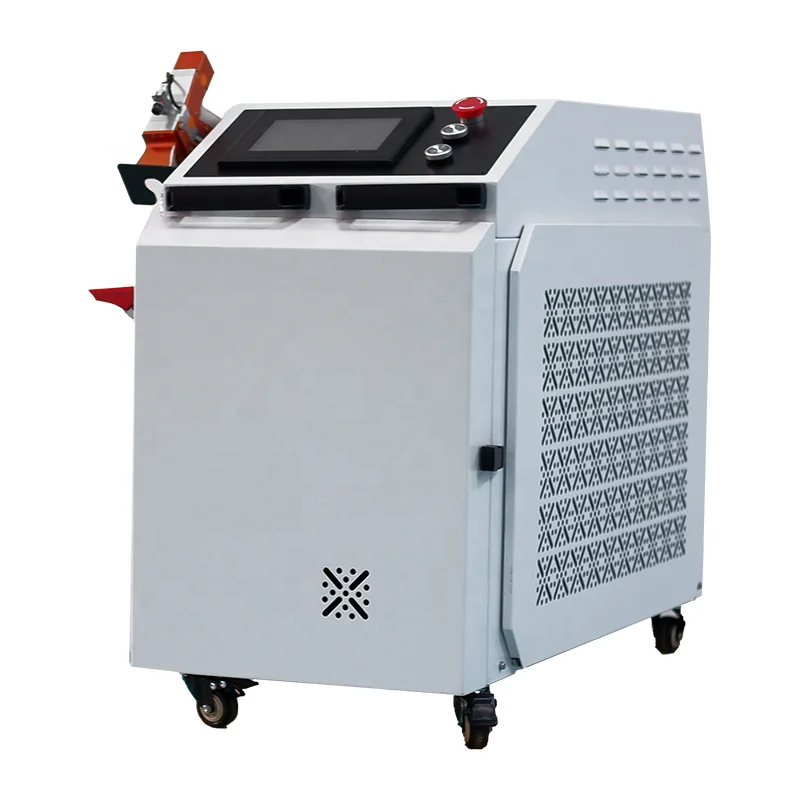 Professional Industrial Metal Mold Cleaning Tool Gun Head Equipment System Laser Derusting Machine Multifunctional Provided RECI
