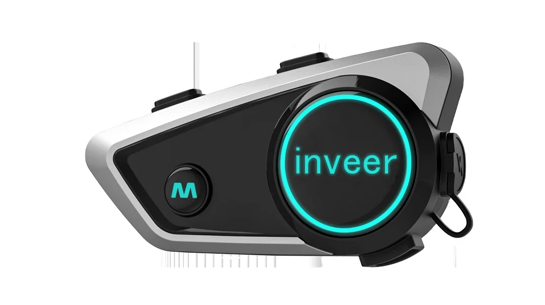 inveer new  over 1000 meters duplex intercom and  IPX67 water-proof and hands free motorcycle helmet  intercom  headset X5