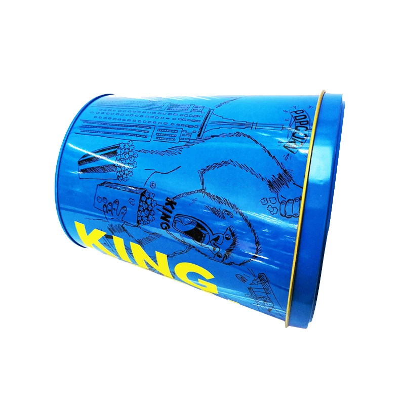 1 gallon popcorn tin gourmet popcorn bucket metal