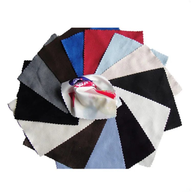 Microfiber Anti-Fog Glasses Cleaning Cloth Embossed Printed Lens and Screen Cleaning Cloth