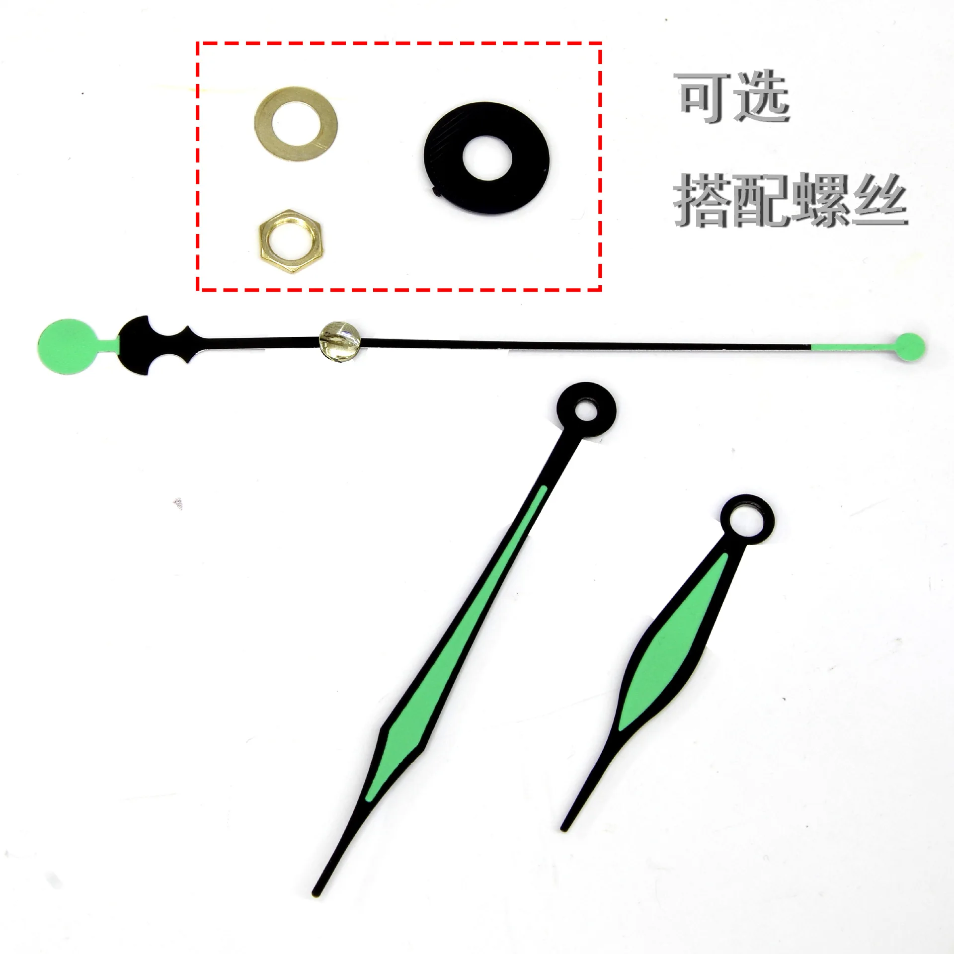 Hot Selling Automatic Movement SKX007 NH35 NH36 Watch Hands With Swiss Super Green Luminous Diving Watch Hands