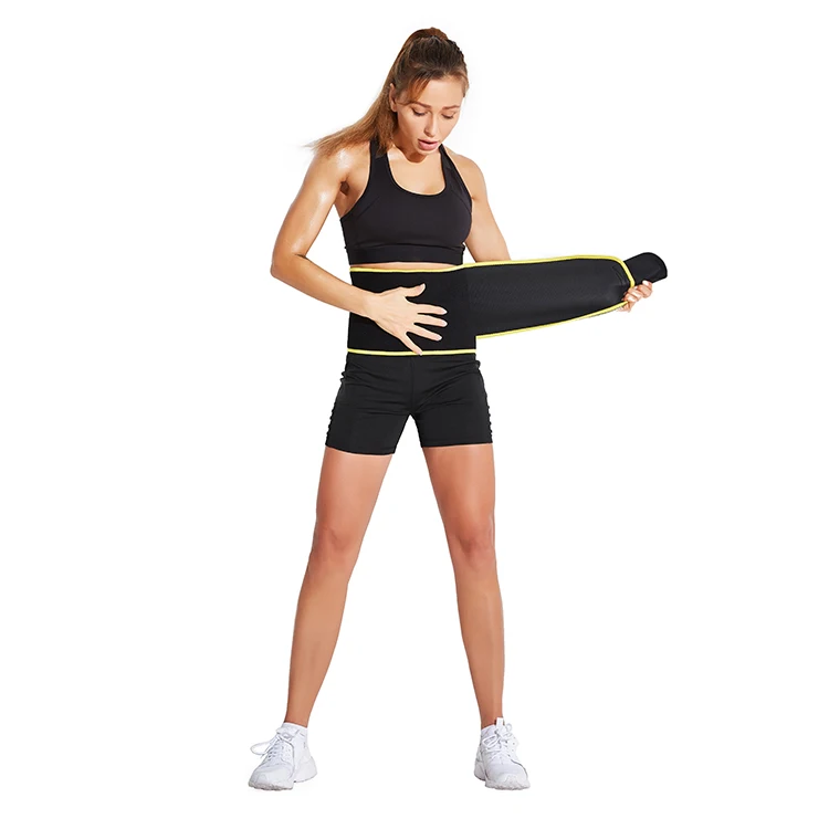 
Manufacturer Custom Logo Neoprene Waist Sweat Trainer Belt Women Waist Trimmer Slimming Belt 