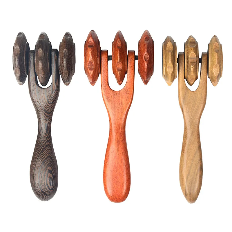 
Wooden Gua Sha Tools Professional Lymphatic Drainage Face Black Leg Body Wood beauty Therapy Massage Tool 