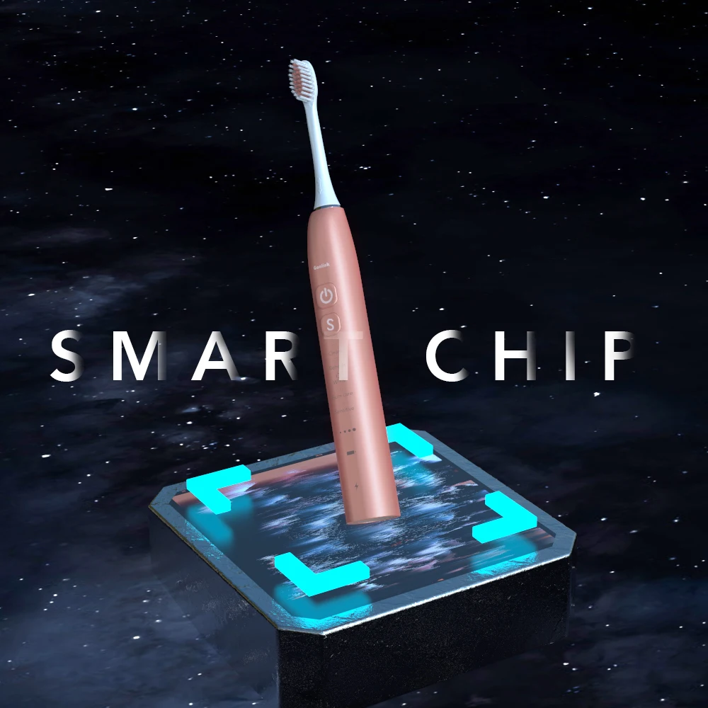 High Quality Low Price UV Body Professional Mouth Armor Sonic Deep Clean Electric Toothbrush With 5 Modes 4 Speed Travel Case