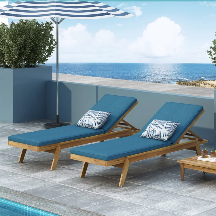 Free Shipping Within US Garden Patio Sling Sun Lounger Outdoor Recliner beach chaise lounge chair