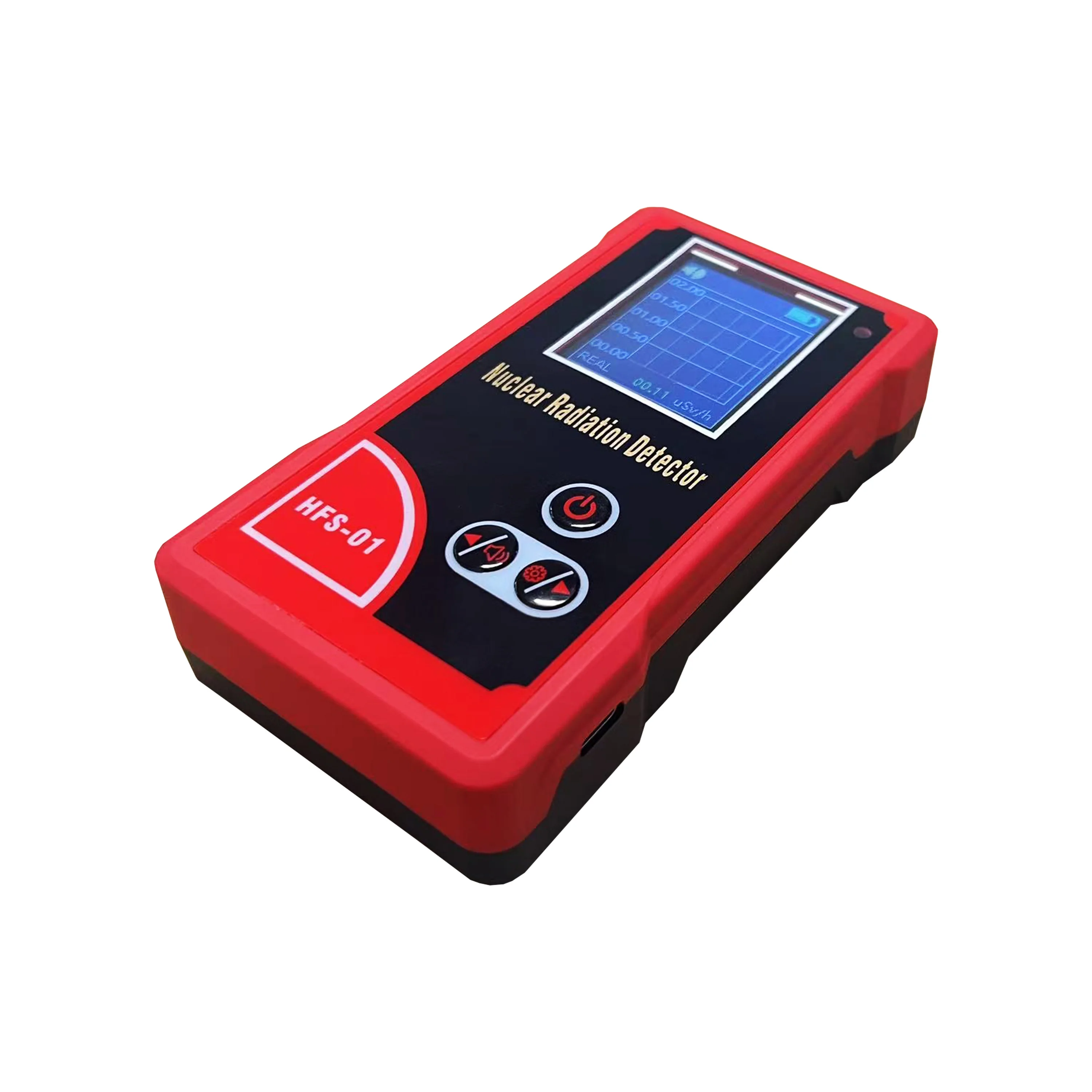 Wide detection range Industry-leading sensitivity  Advanced Technology User-Friendly Interface Nuclear Radiation Detector