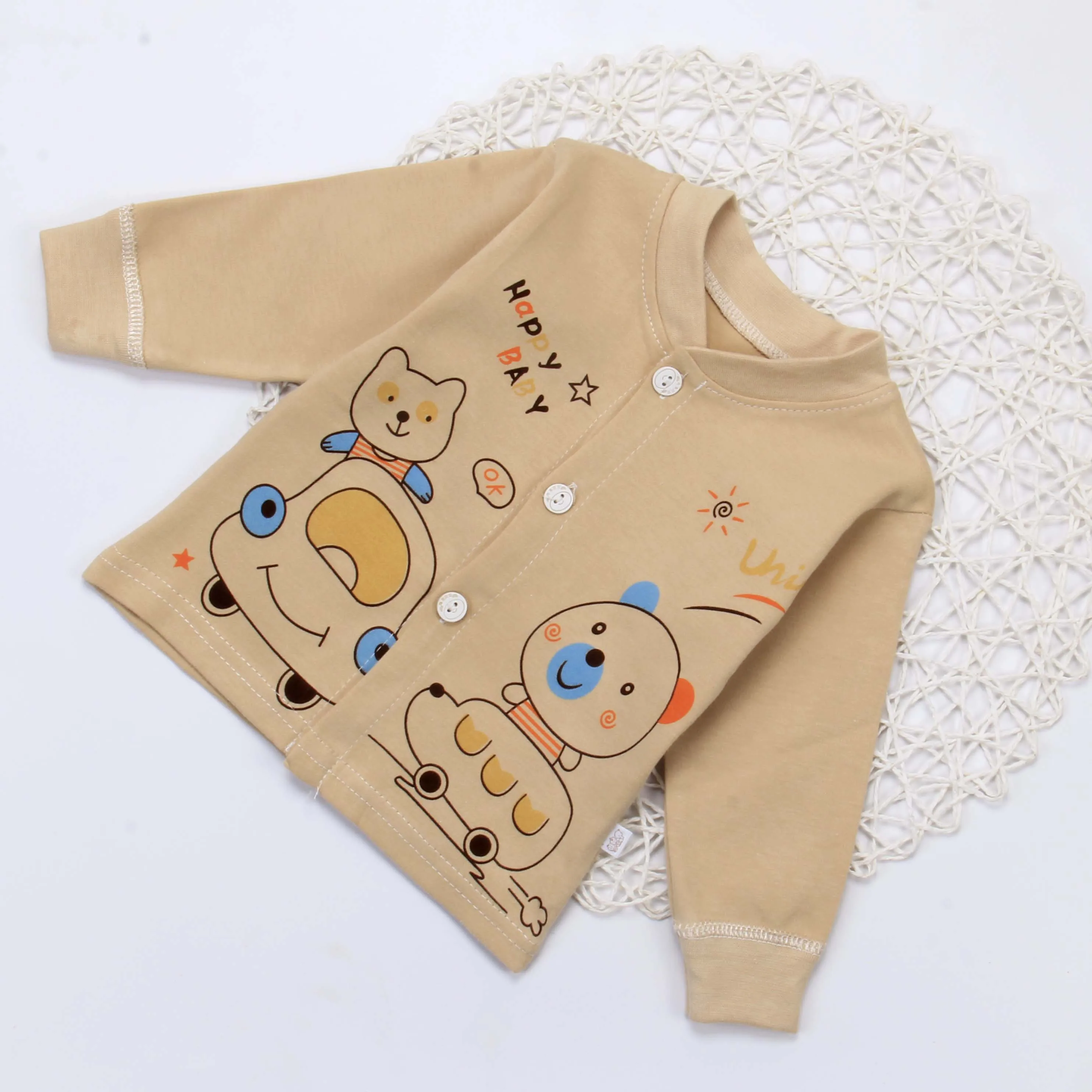 
baby underwear cotton kids Spring and autumn pajamas baby underwear 0-3-year-old T-shirt organic baby clothes 