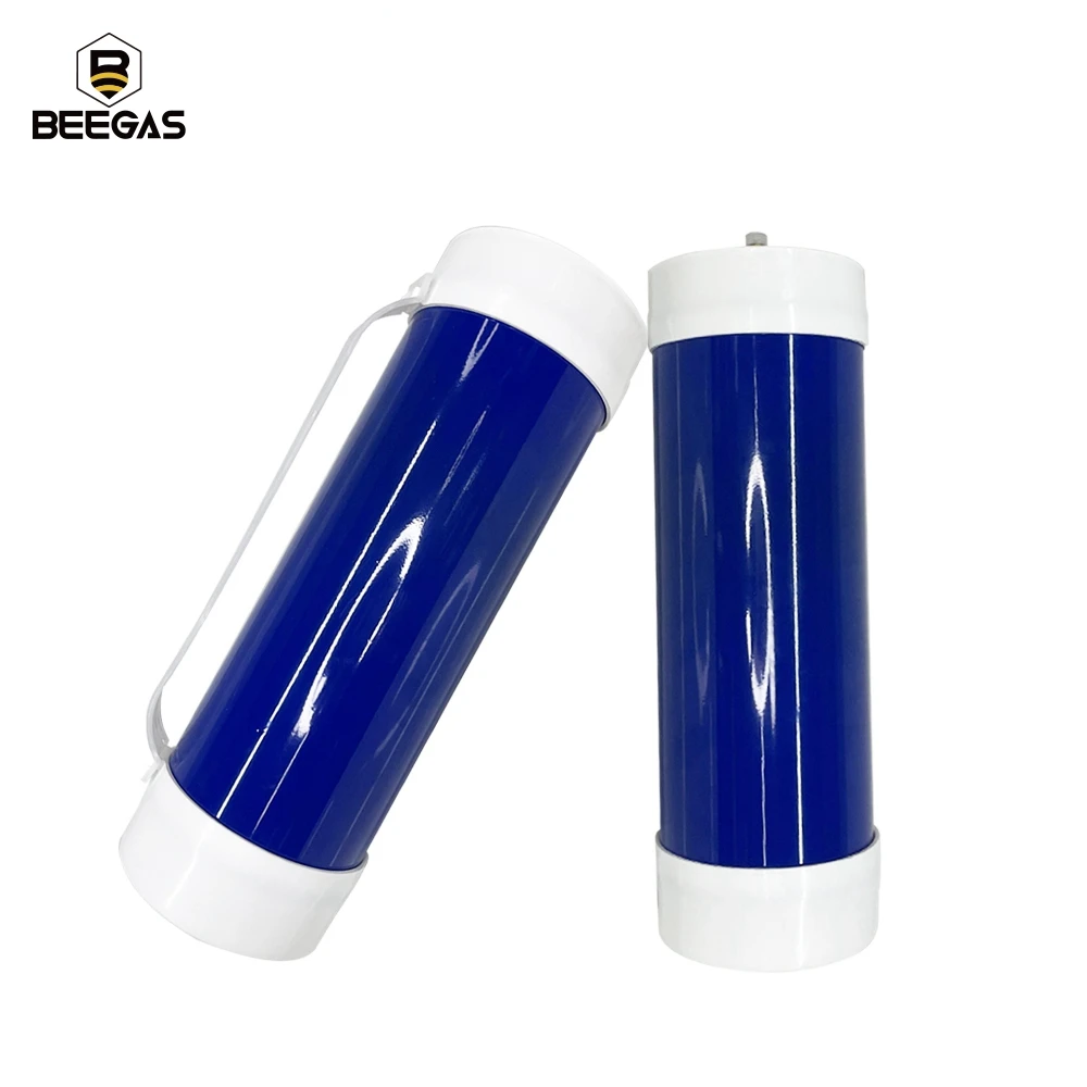 Высококачественная стальная баллонная гелийная газовая картридж высокого давления для промышленных воздушных шаров