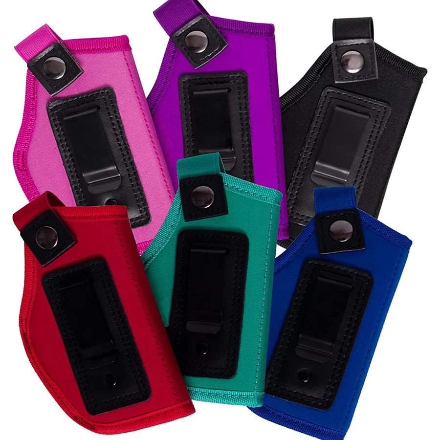 Wholesale Custom Belly Band Universal Inside Shoulder Tactical Concealed Clip Leather Gun Holsters Purse