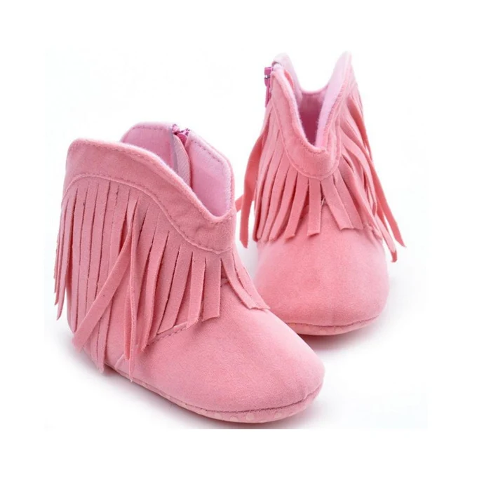 
Free Shipping High Top Tassel Kids Boots  (60719129956)